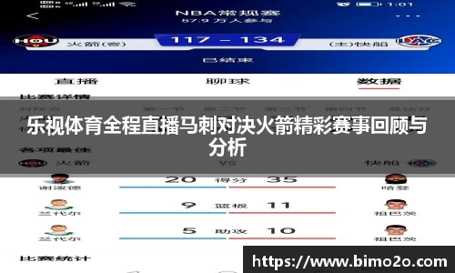 乐视体育全程直播马刺对决火箭精彩赛事回顾与分析
